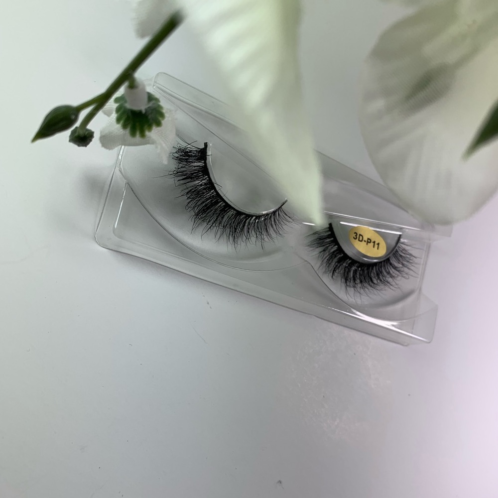 3D-P11 mink hair false eyelashes - Picture 4 of 8